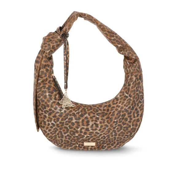 Jessica Simpson Women's Luna Hobo Bag, Leopard - Walmart.com | Walmart (US)