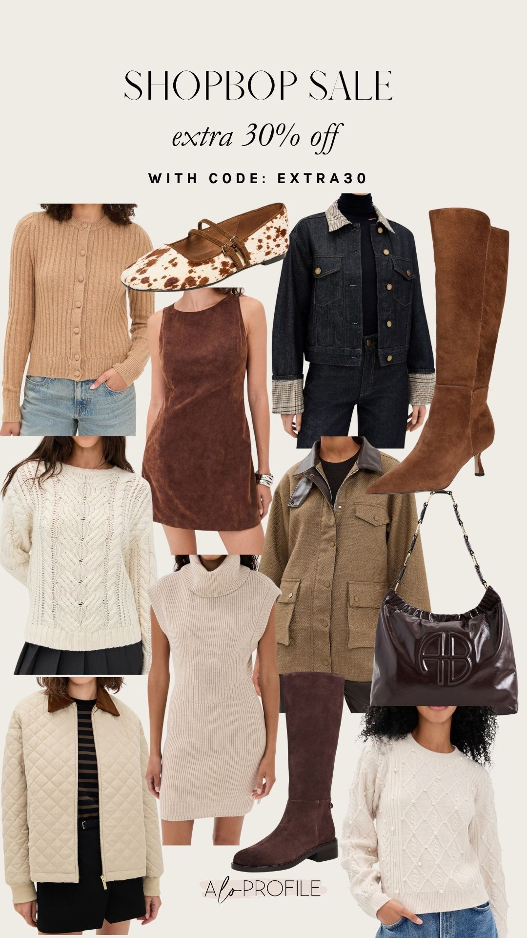 Shopbop Sale✨extra 30% off sale items with code: EXTRA30