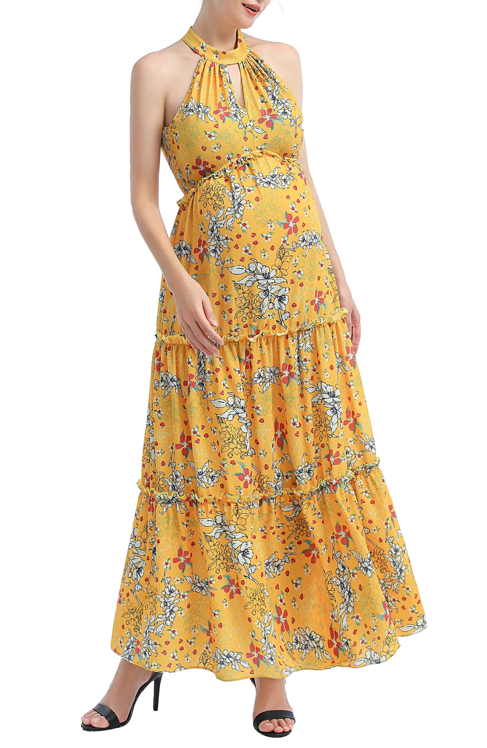 Kimi and Kai Soleil Floral Maternity Maxi Dress | Nordstrom | Nordstrom