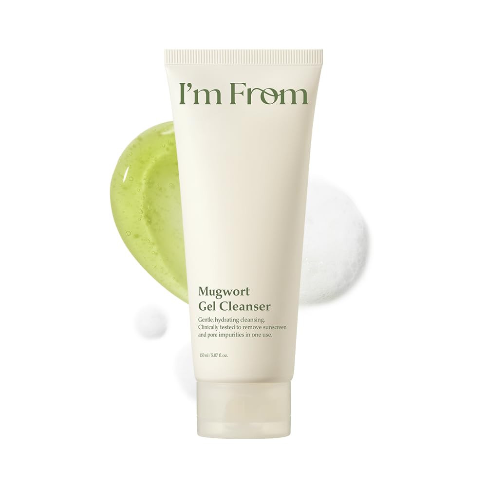 I'm from Mugwort Gel Cleanser 150ml, Mugwort 60%, Calming, Soothing, Mild low pH Korean Face Wash... | Amazon (US)
