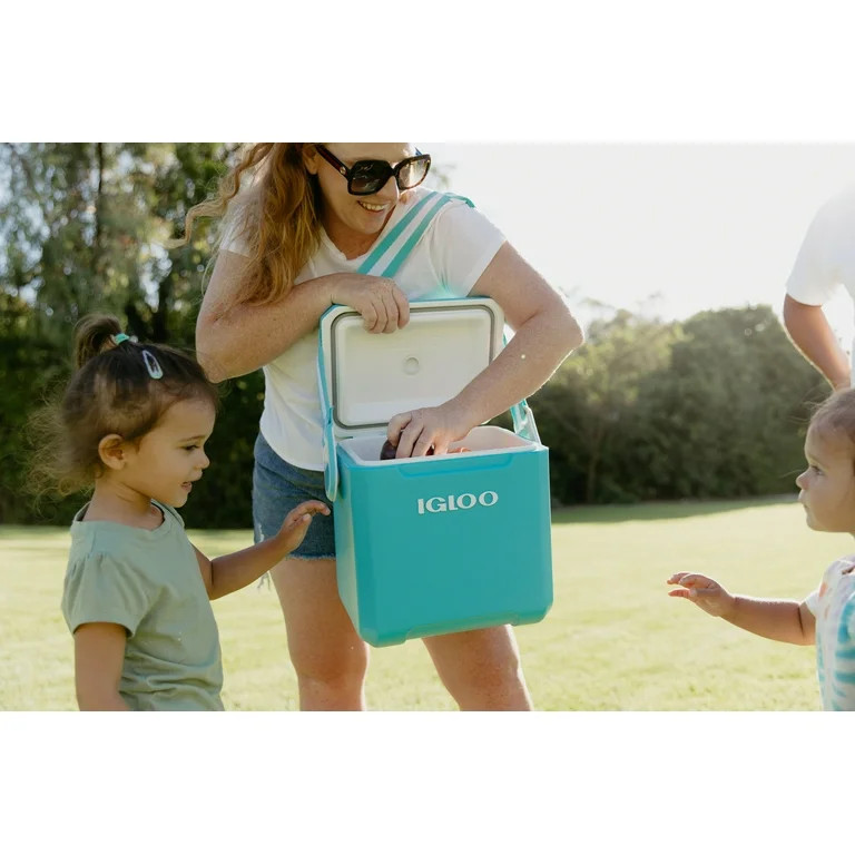Igloo 11 QT. Tag Along Too Hard Side Cooler, Turquoise Blue | Walmart (US)