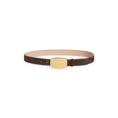 rag & bone Wyatt Leather Belt in Black at Nordstrom, Size Large | Nordstrom