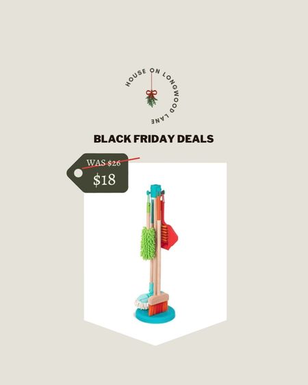 Black Friday Deal! How cute is this Kids Cleaning Set. A great gift for the kiddos who love to “help” around the house for only $18, save 31% off original price! #BlackFriday

#LTKkids #LTKHoliday #LTKsalealert