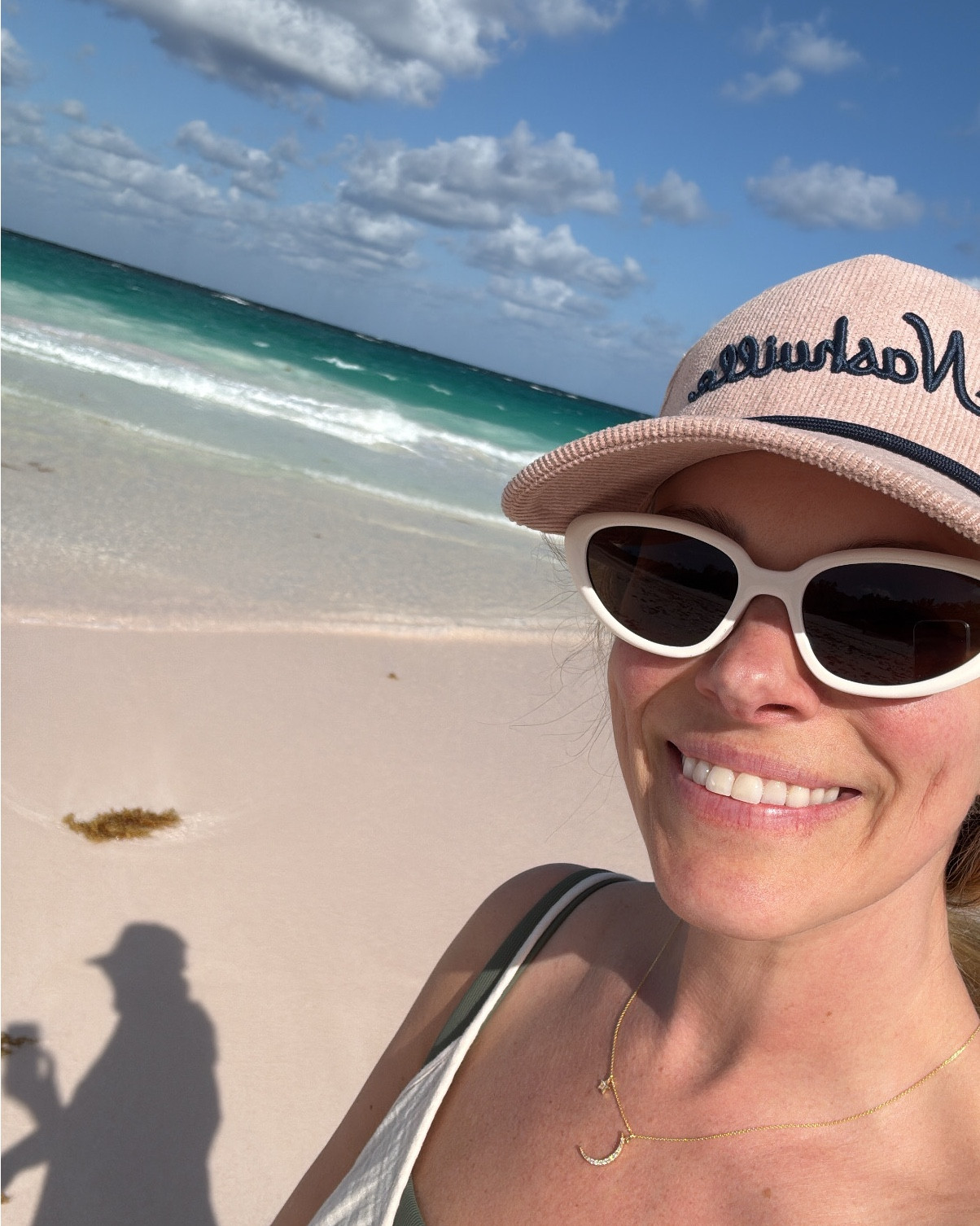 We made it to Harbour Island for a long Easter weekend in our happy place 💖 so excited and grateful to be here! A long walk in the pink sand, a golf cart ride to pick up takeout sushi, and sunset non-alcoholic beers on a terrace overlooking the Harbour made for a great first day 

#LTKTravel #LTKOver40 #LTKFindsUnder50