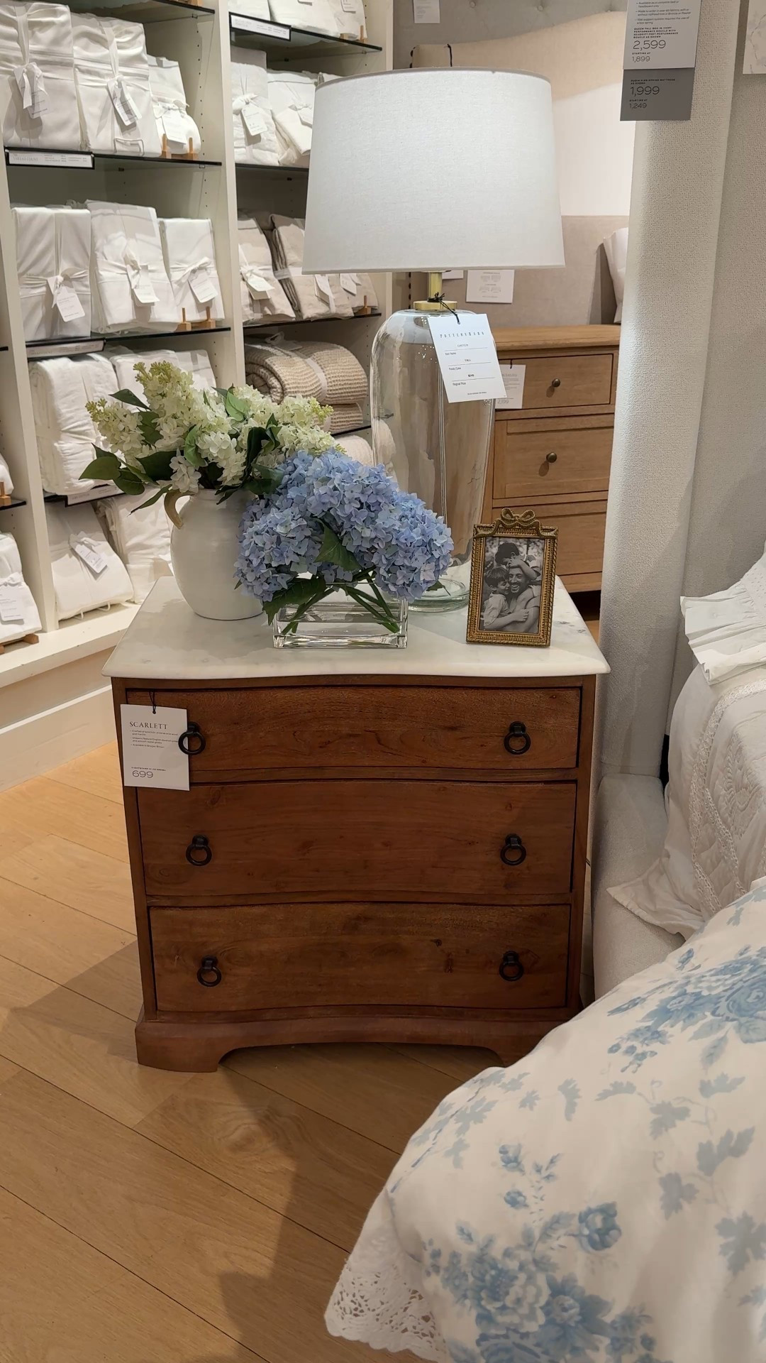 A timeless touch for your bedroom! 😍 The Scarlett Marble Nightstand blends warm wood tones with a luxe marble top and elegant craftsmanship. Love the deep drawers, smooth glides, and thoughtful design details that make it as practical as it is beautiful. Linked this one + a few more elevated nightstand finds! 🤎

#LTKHome #LTKSummerEdit #LTKSaleAlert