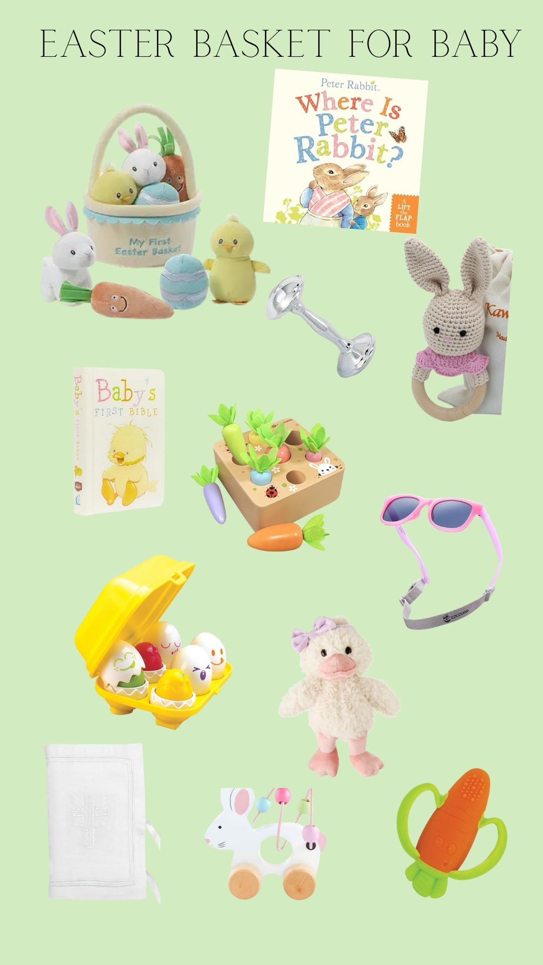 Easter Basket for Baby 

#LTKBaby #LTKKids #LTKSeasonal