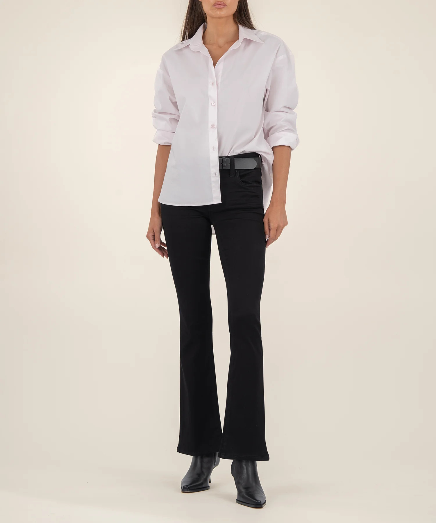 Natalie Mid Rise Bootcut, Petite - 00P / Black - Kut from the Kloth | Kut From Kloth