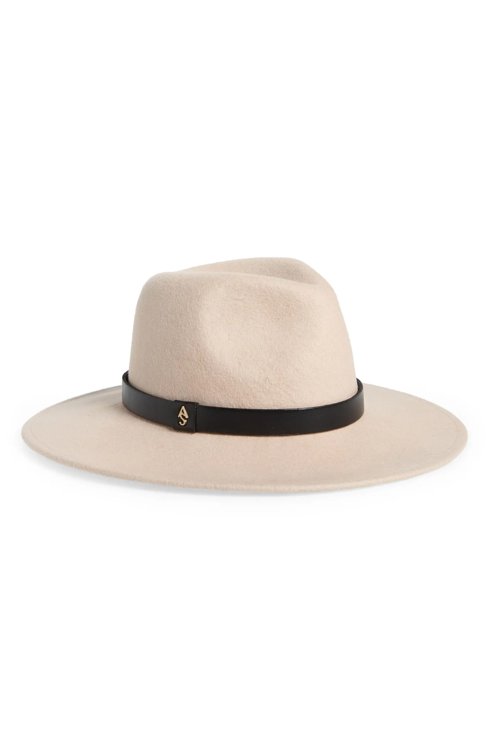AllSaints Rivet Logo Fedora | Nordstrom | Nordstrom