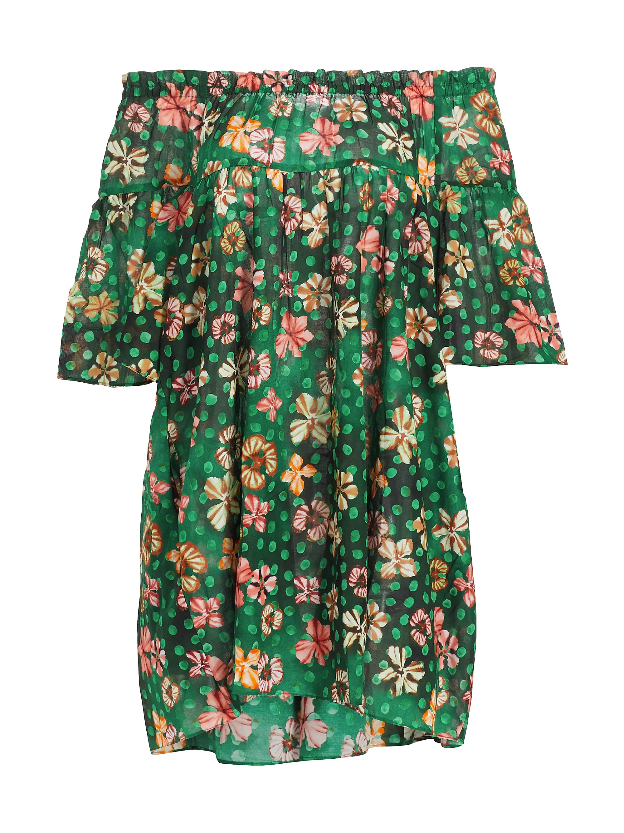 Gallia Off-the-Shoulder Cover-Up Dress | Saks Fifth Avenue