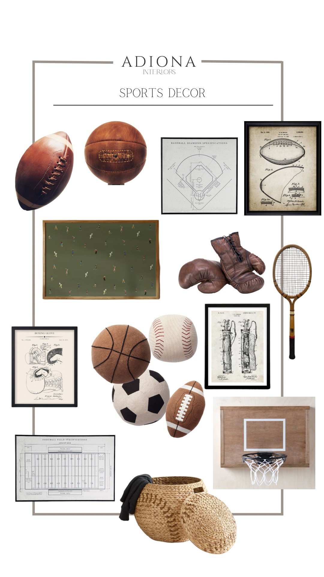 Boys room sports decor 

#LTKHome #LTKSaleAlert #LTKSeasonal