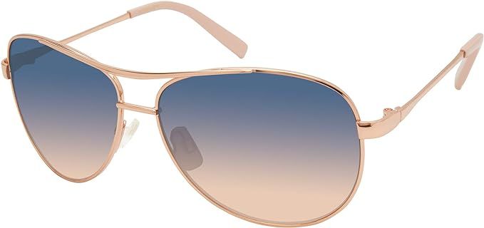 Jessica Simpson J106 Iconic UV Protective Metal Aviator Sunglasses | Wear All-Year | Glam Gifts f... | Amazon (US)
