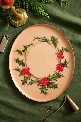 Printed Archival Tray, Round | Anthropologie (US)