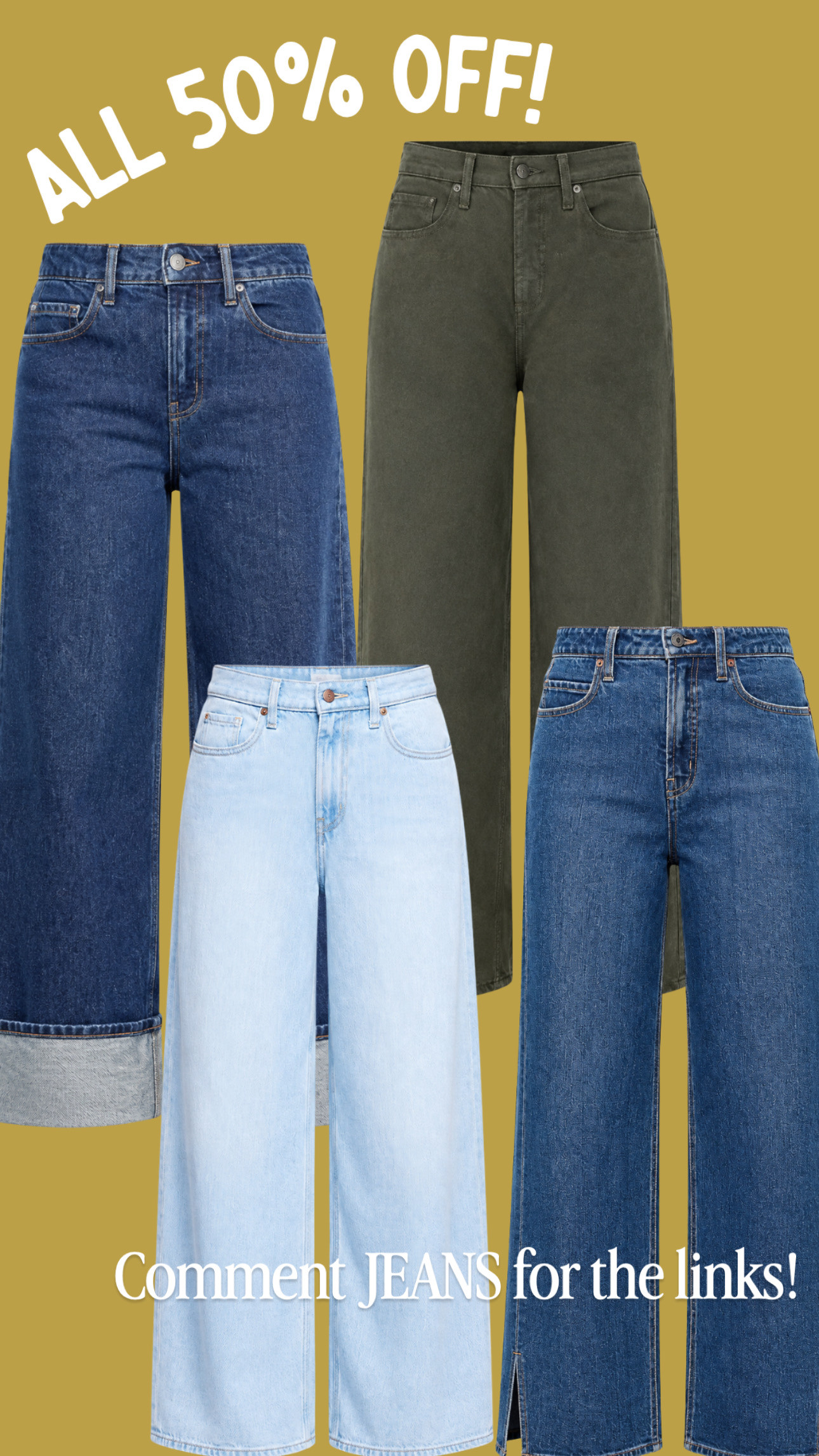 Get these jeans while they’re on sale! 👖☺️

#LTKgrwm #LTKootd #LTKmomlife
