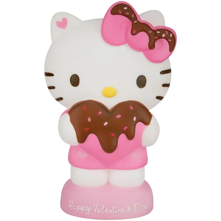 Valentine Lighted Blow Mold Outdoor Decor Hello Kitty Love Is Sweet 12" Sanrio | Walmart (US)