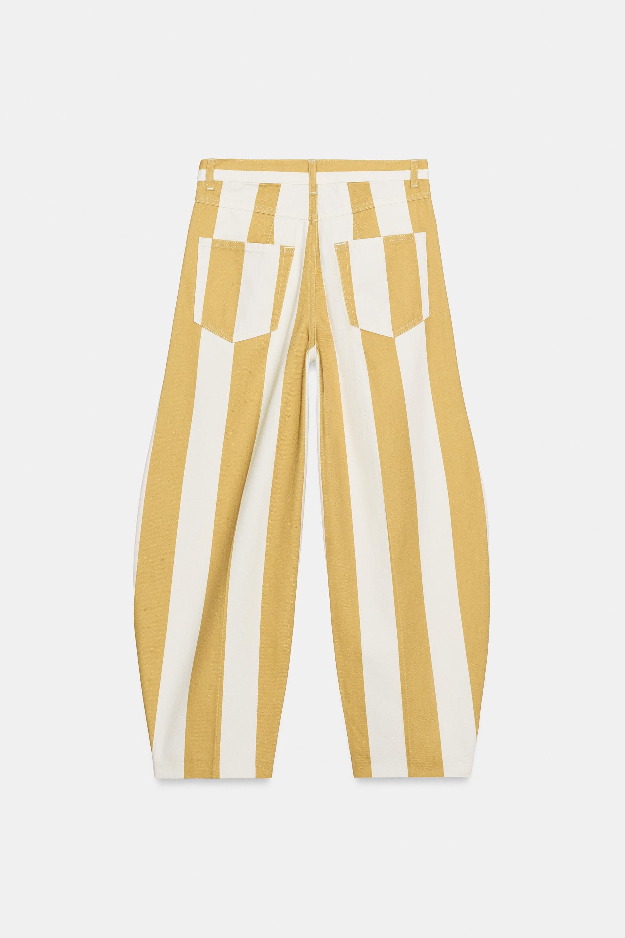 STRIPED WAISTCOAT STYLE TOP WITH FROG FASTENING | Zara UK