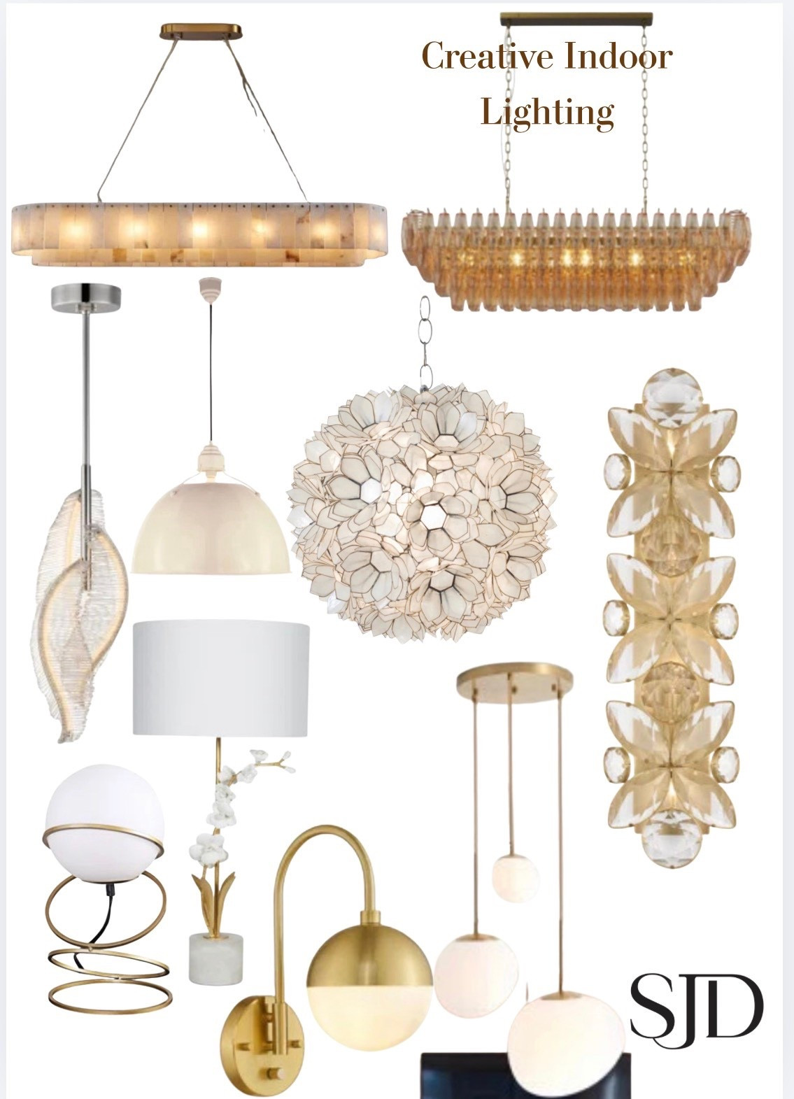 Lighting is the jewelry of your home ✨

If your space feels “off,” it’s probably not your furniture… it’s your lighting. The right fixture instantly elevates everything—adding warmth, texture, and that designer-finished look.

From sculptural pendants to soft-glow sconces and statement chandeliers, these Wayfair finds are proof that lighting can completely transform a room without a full renovation.

Save this for your next project and start layering your lighting like a designer 🤍

⸻

Hashtags:
#SJDDesigns #WayfairFinds #LightingDesign #InteriorLighting #HomeLighting 

#LTKHome