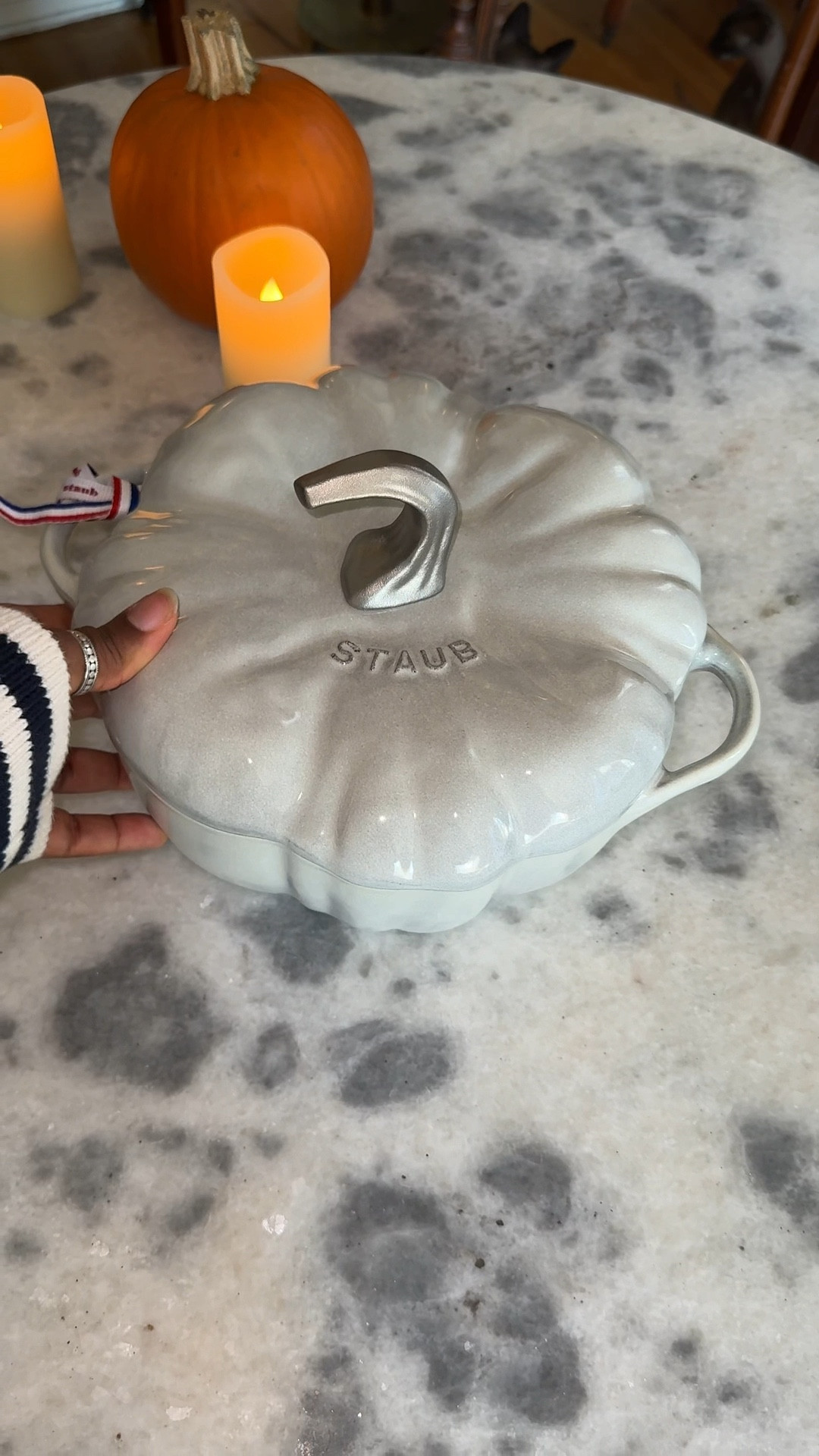 cutest new pumpkin pot kitchen find for all the fall soups and fall recipes 🎃🍲

#LTKVideo #LTKHome #LTKHoliday