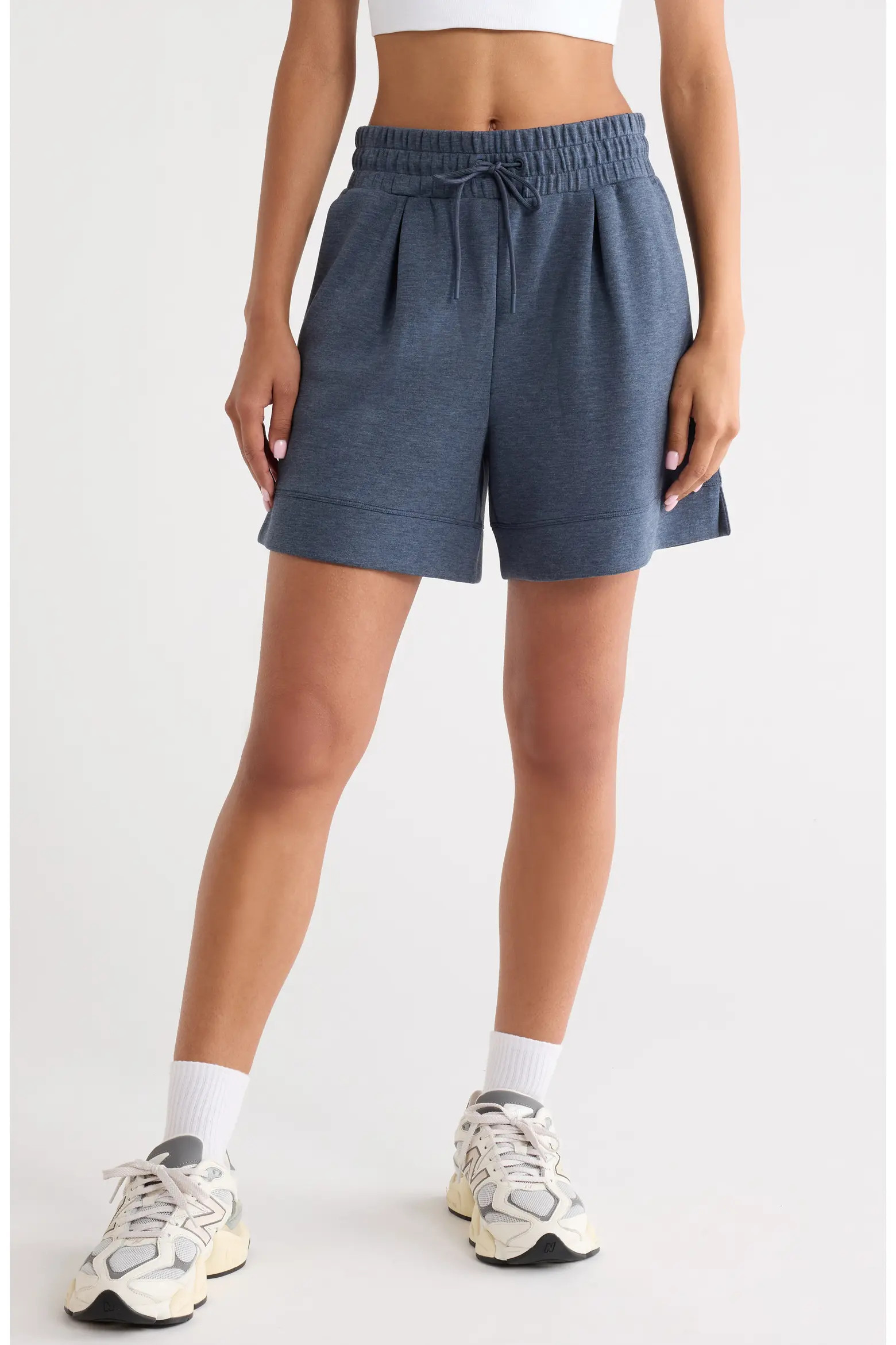 Soft Luxe High Waist Knit Shorts (Women) | Nordstrom | Nordstrom
