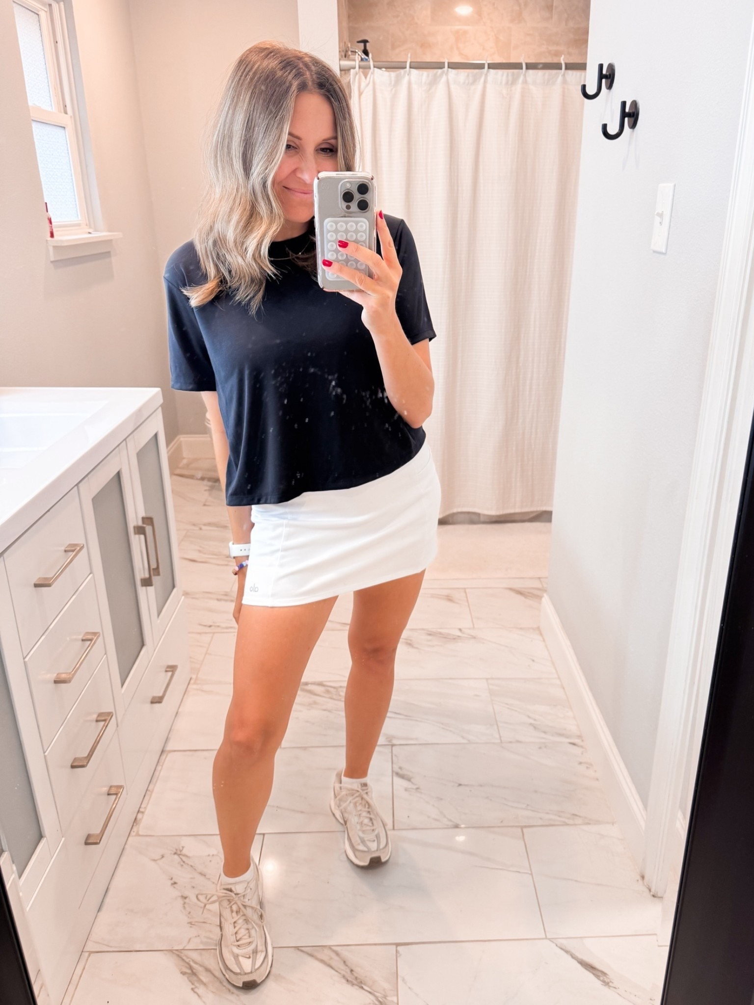 Small in both!

#LTKOver40 #LTKfitnessgoals #LTKootd
