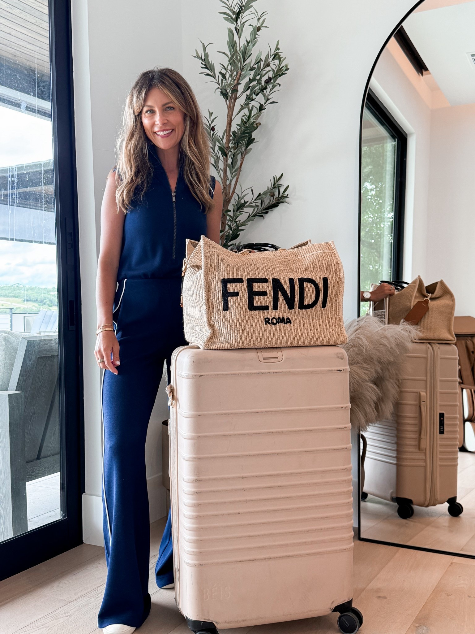 Today’s travel outfit! I always travel comfy. This jumpsuit is so good and designed to go to the bathroom with easy access! 🙌🏻
Spanx jumpsuit size XS. Use code ASHLEEXSPANX.

#LTKStyleTip #LTKSummerEdit #LTKTravel