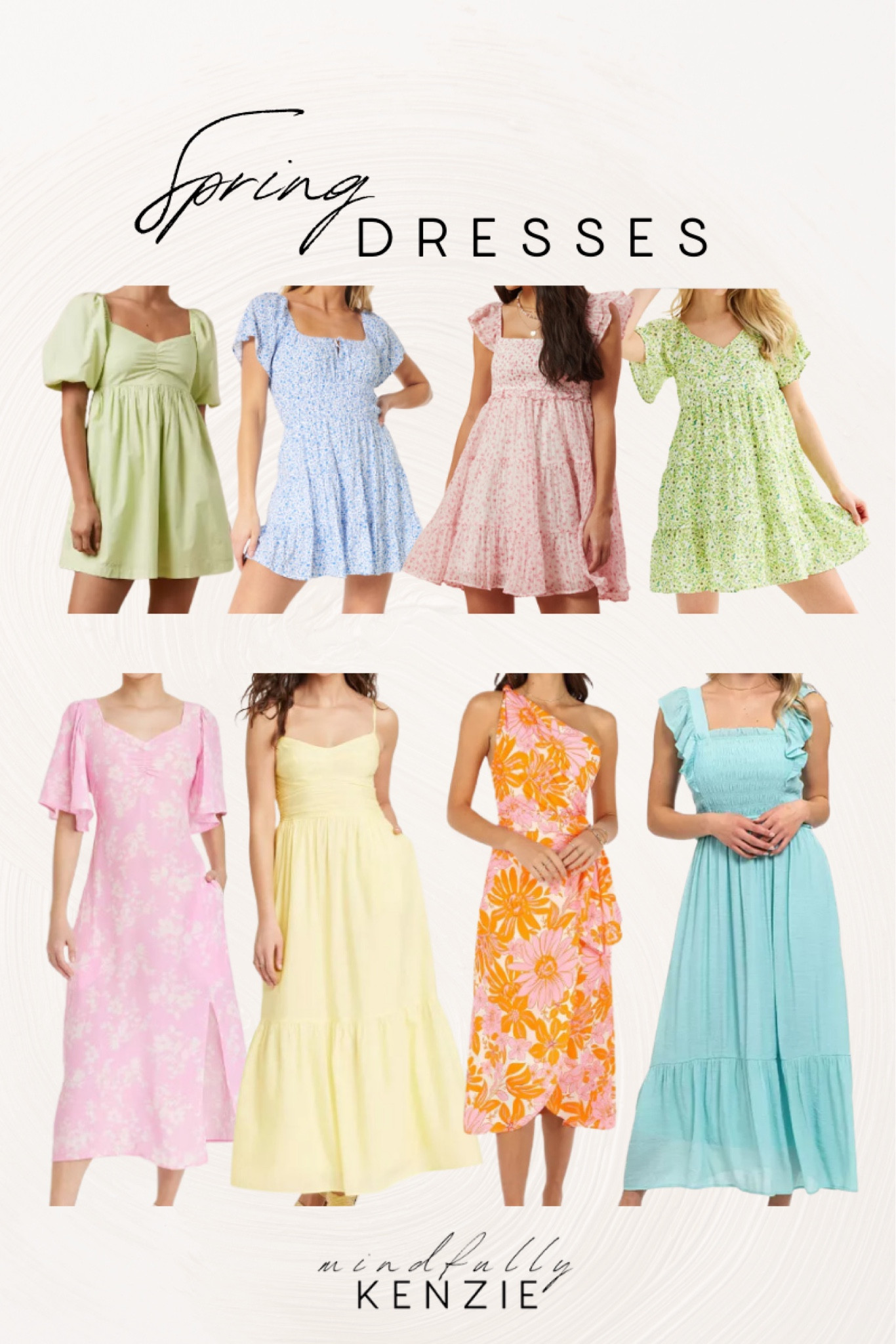 Spring Dresses

Spring fashion  spring style  spring dresses  sundresses  flutter sleeve dress  midi dress  floral dress  puff sleeve dress  pastel dress

#LTKstyletip #LTKfindsunder100 #LTKSeasonal