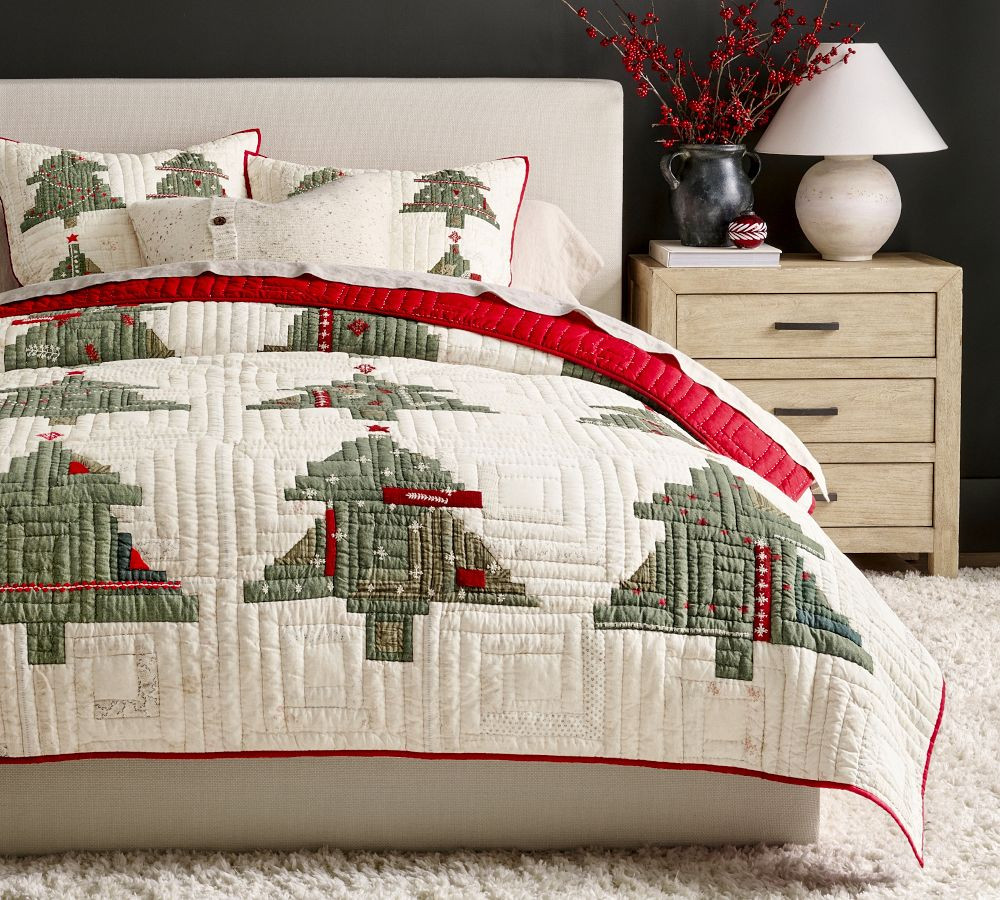 Arden Tree Applique Quilt | Pottery Barn (US)