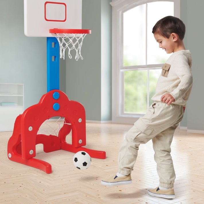 Play Day 3-in-1 Junior Sports Set; Basketball, Soccer, Golf; Age 3+ | Walmart (US)