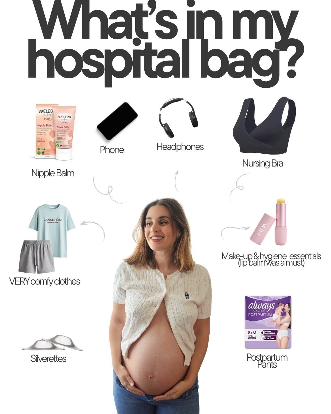 What’s in My Hospital Bag? #maternity 

#LTKfamily #LTKmaternity #LTKbaby