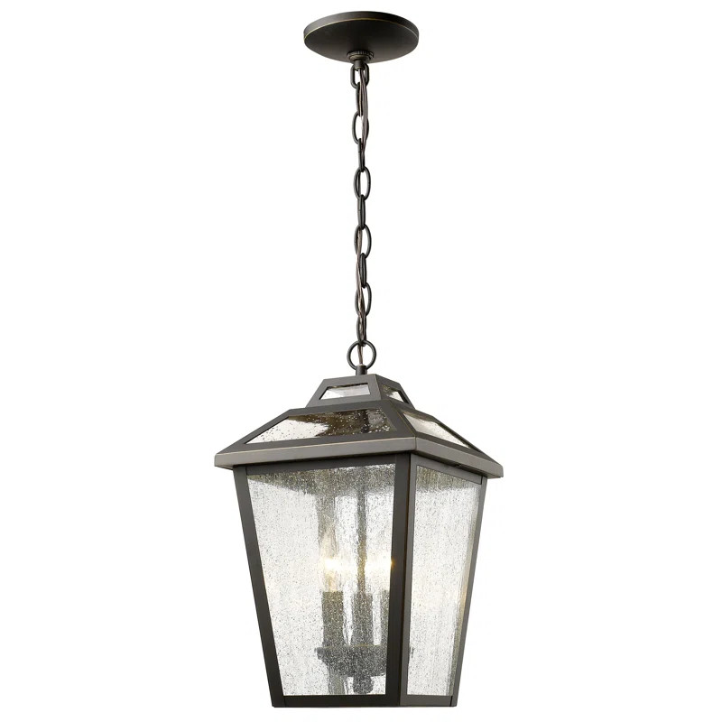 Saxon 3 - Light Outdoor Hanging Lantern | Wayfair North America