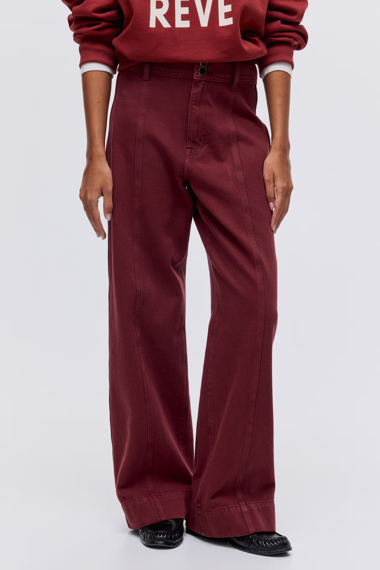 Wide High Jeans | H&M (US + CA)