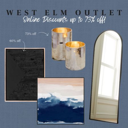 CLICK THE FIRST PHOTO TO VIEW THE FULL ONLINE WEST ELM OUTELT SECTION! 

Some great home decor items for 60% off from West Elms Outlet! 

#LTKhome #LTKfindsunder50 #LTKsalealert