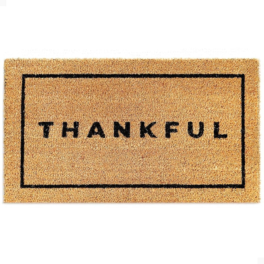 THEODORE MAGNUS Thanksgiving Door Mat - Welcome Mat for Front Door with Non-Slip Backing - Durabl... | Amazon (US)