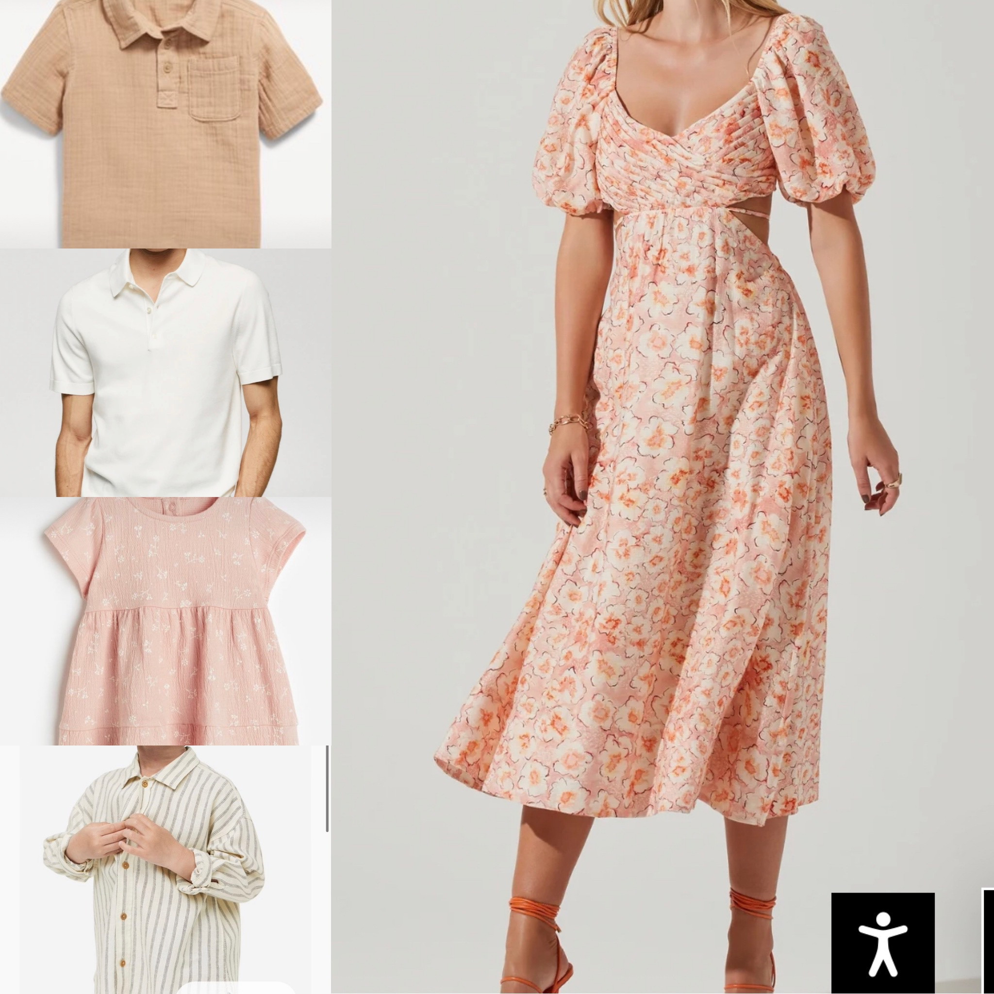 Peachy pink family photos

#LTKstyletip #LTKkids #LTKunder100