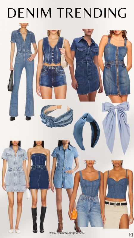 Loving this new denim trend! So many cute summer outfits and date night looks👀

#LTKStyleTip #LTKFindsUnder100 #LTKOver40