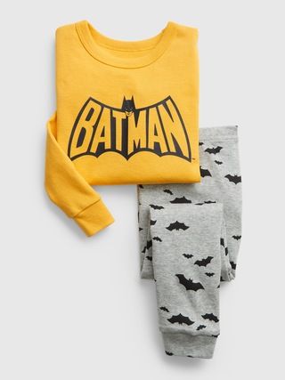 babyGap | DC™ 100% Organic Cotton Batman PJ Set | Gap (US)