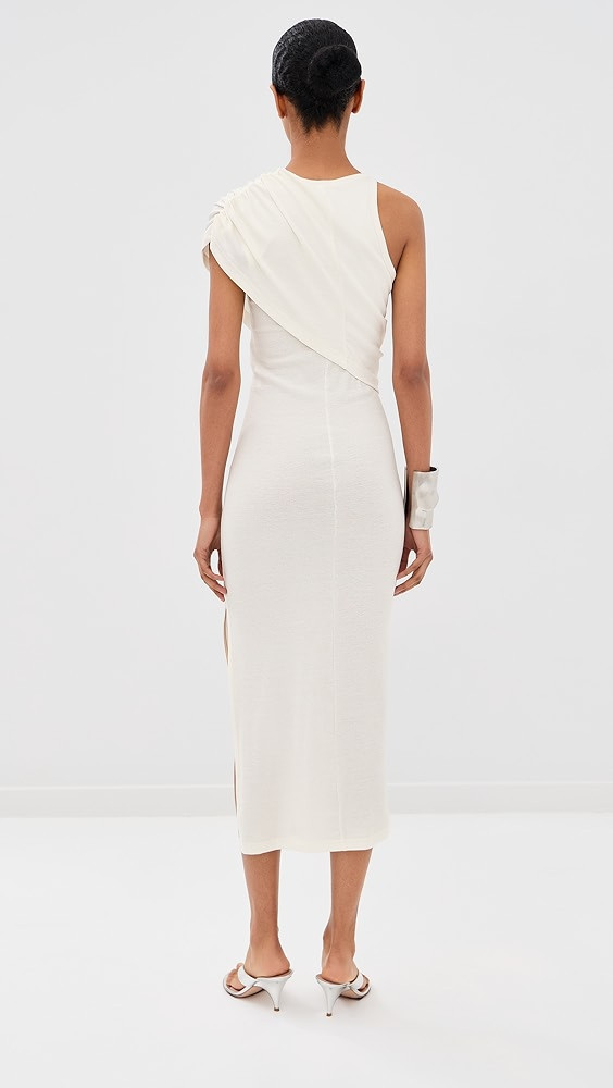 90's Rib Twist Midi Dress | Shopbop
