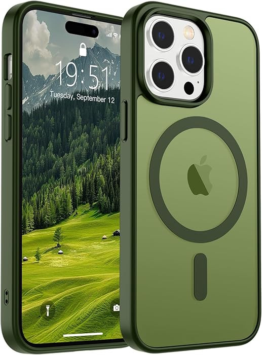 SUPFINE Magnetic for iPhone 14 Pro Max Case (Compatible with MagSafe) (Military Grade Drop Protec... | Amazon (US)