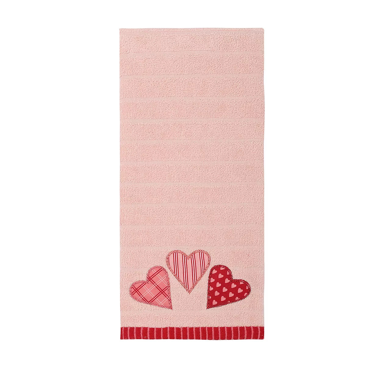 Celebrate Together™ Valentine's Day Heart Patches Hand Towel | Kohl's