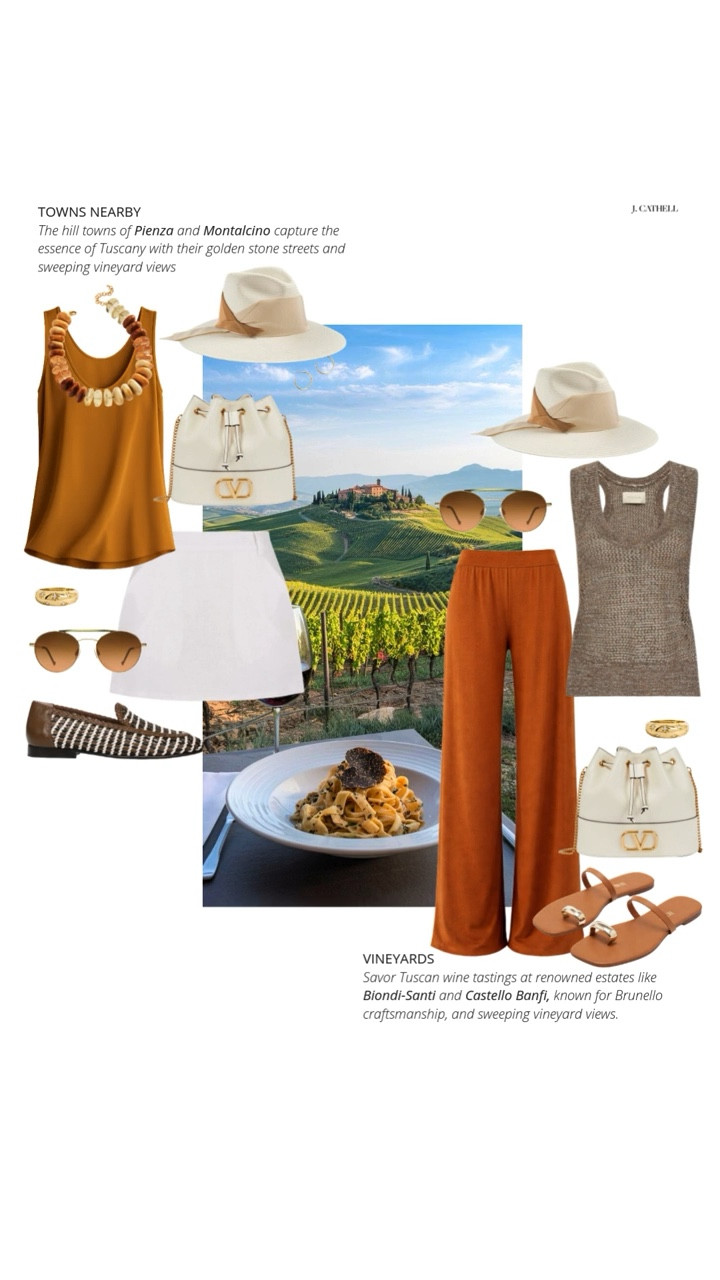 Italy, beautifully done 🇮🇹✨

If Italy is on your travel list, this 7-day itinerary through Rome, Florence, and the Tuscan countryside is the route I recommend again and again. It blends iconic history, incredible art and fashion, and vineyard-covered landscapes — all paced in a way that lets you actually enjoy it.

Think long lunches, sunset walks, beautiful hotels, and unforgettable wine. It’s Italy experienced slowly and intentionally — whether it’s your first trip or your fifth.

Sharing the looks I’d pack for this itinerary — polished travel sets, chic walking shoes for cobblestone streets, breezy dresses for Tuscany, and effortless pieces for evenings out. Save for future travel plans and tap to shop. ✨ 

 #ItalyTravel #RomeStyle #FlorenceStyle #TuscanStyle #TravelWardrobe #EuroSummer #LTKFinds 

#LTKTravel #LTKootd #LTKOver40 #LTKTravel