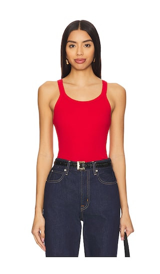 RE/DONE Ribbed Tank in Red. - size M | Revolve Clothing (Global)
