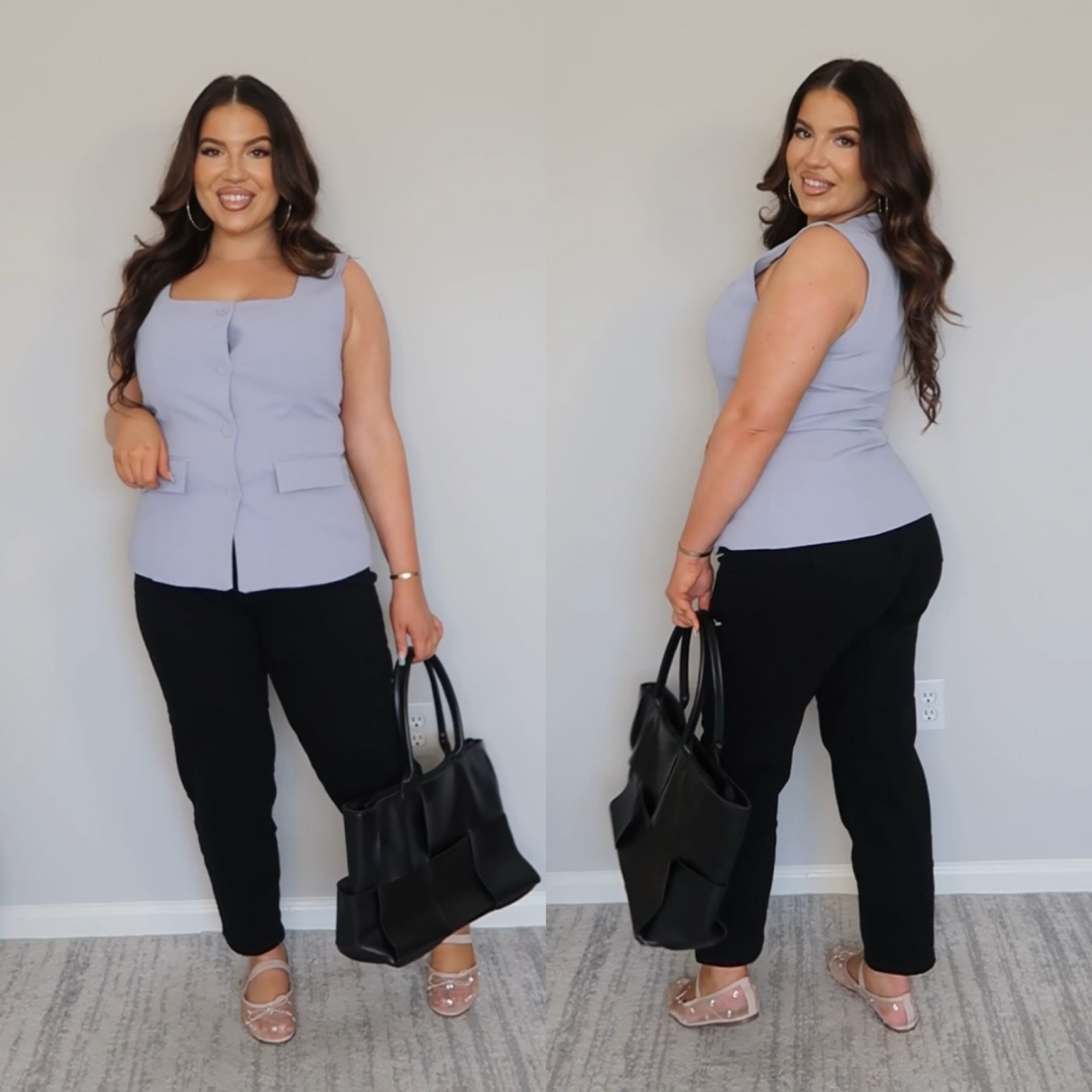 Amazon Workwear Inspo! Wearing XL in the Vest (should’ve gone with my regular L), and 10 in the Black Jeans. I also linked stretchy trousers that I love, also in size 10! ✨

#LTKFindsUnder50 #LTKWorkwear #LTKStyleTip