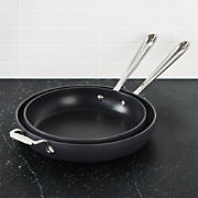 All-Clad HA1 Fry Pans, Set of 2 + Reviews | Crate & Barrel | Crate & Barrel