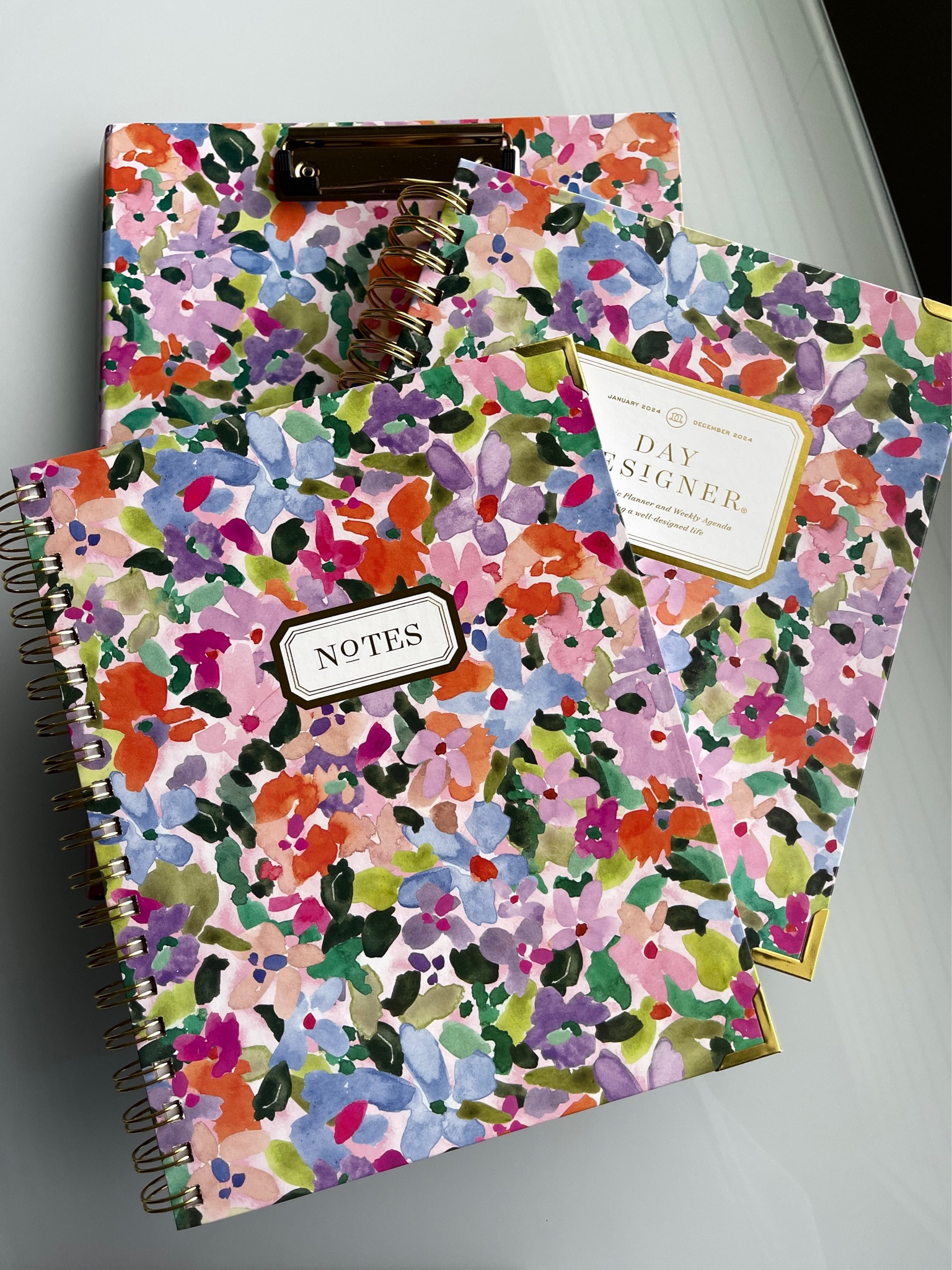 The most beautiful 3-piece stationery set of a clipfolio, notebook, & planner! 💐 @thedaydesigner 

#LTKGiftGuide #LTKfindsunder100 #LTKHoliday