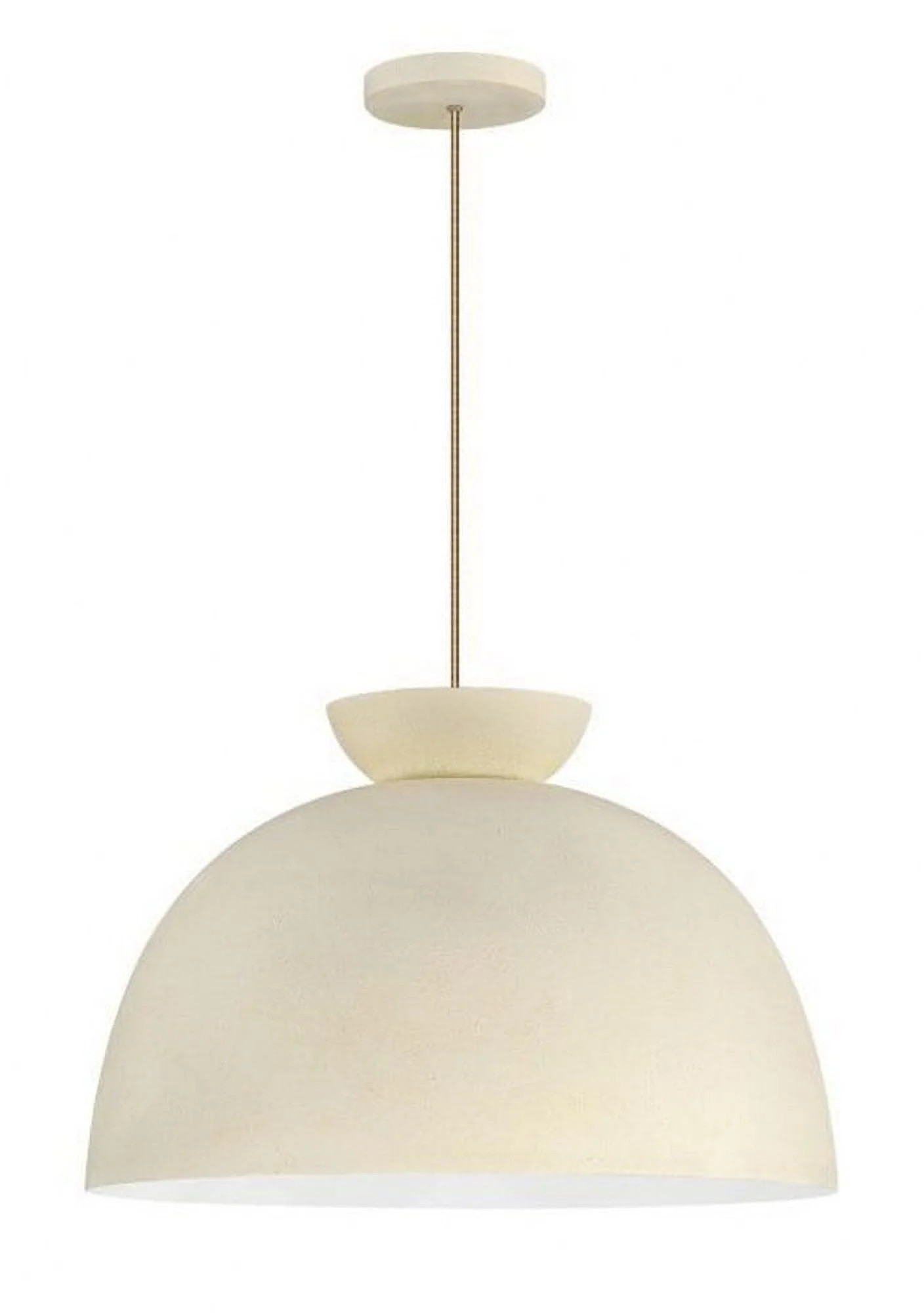 Craftmade 59192 Ventura Dome 20" Wide Suspension Pendant - White | Walmart (US)