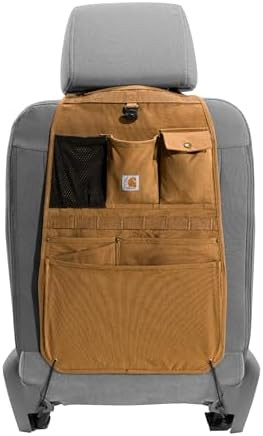 Carhartt Universal Nylon Duck Seat Back Organizer, Carhartt Brown | Amazon (US)