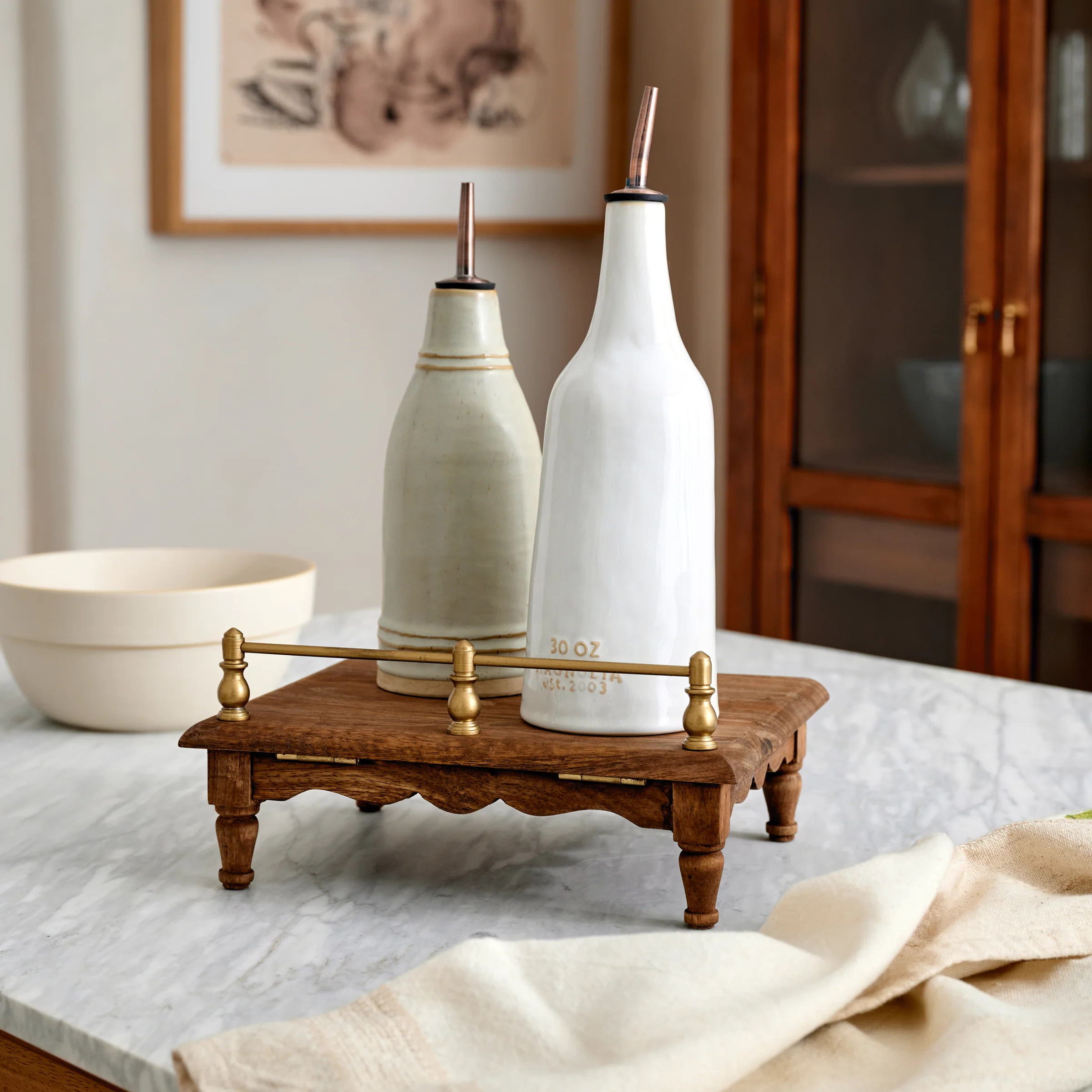 Vintage-Inspired Cookbook Holder + Riser | Magnolia