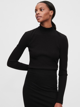 Ribbed Turtleneck T-Shirt | Gap (US)