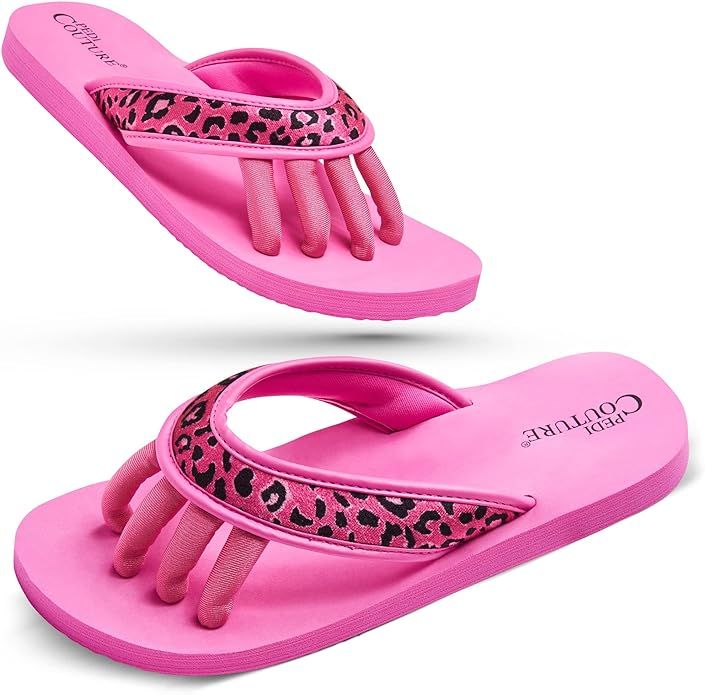 Pedi Couture Pedicure Sandals for Women - Toe Separator Slippers | Amazon (US)