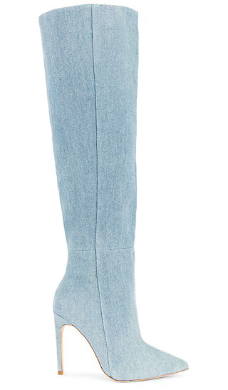 Benita Boot in Blue | Revolve Clothing (Global)