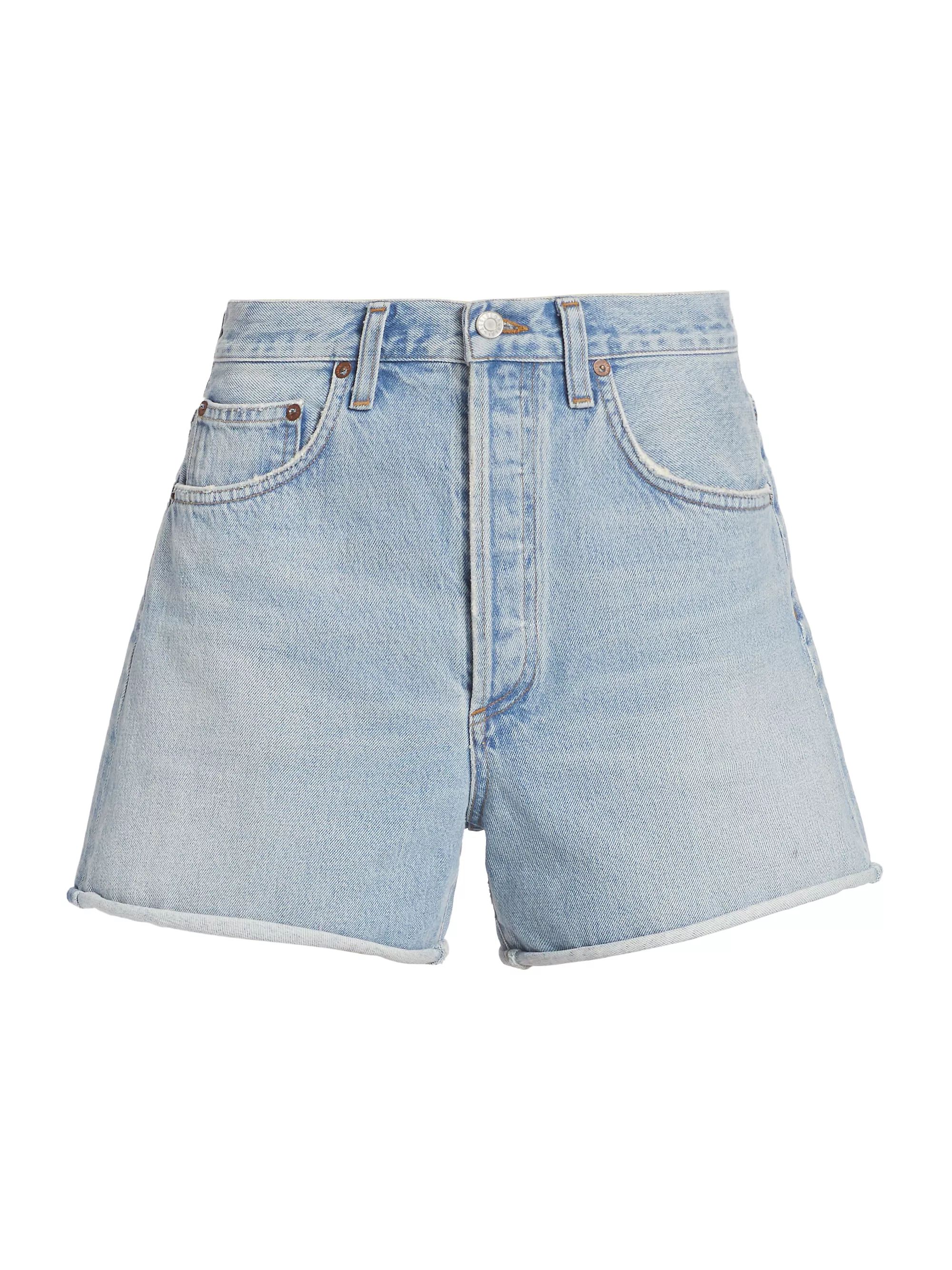 Dee High-Rise Denim Shorts | Saks Fifth Avenue